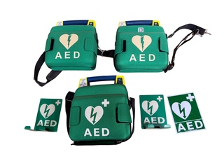 3x AED, Cardiac Science / AIVIA, Powerheart AED G3